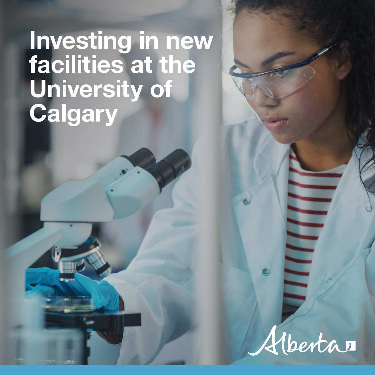 YourAlberta's tweet photo. We’re investing $5M to support planning for a new @UCalgary Multidisciplinary Science Hub. When complete, it will serve as the primary research and collaboration hub for the Faculty of Science and provide expanded classroom and lab space for 2200 students: https://t.co/zlMiYM7lb3 https://t.co/cXTnem9XNZ