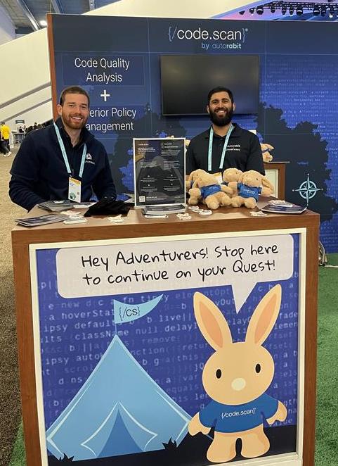 autorabit's tweet image. Dreamforce Day ☝️ has officially started! See the #CodeScan team at booth #1700 in the Campground and the #AutoRABIT crew at booth #9 in the Trailblazer Forest. 👋
Check out some demos, collect your stamps, and be entered to win our grand prize at #DF23! See you there! 🐰