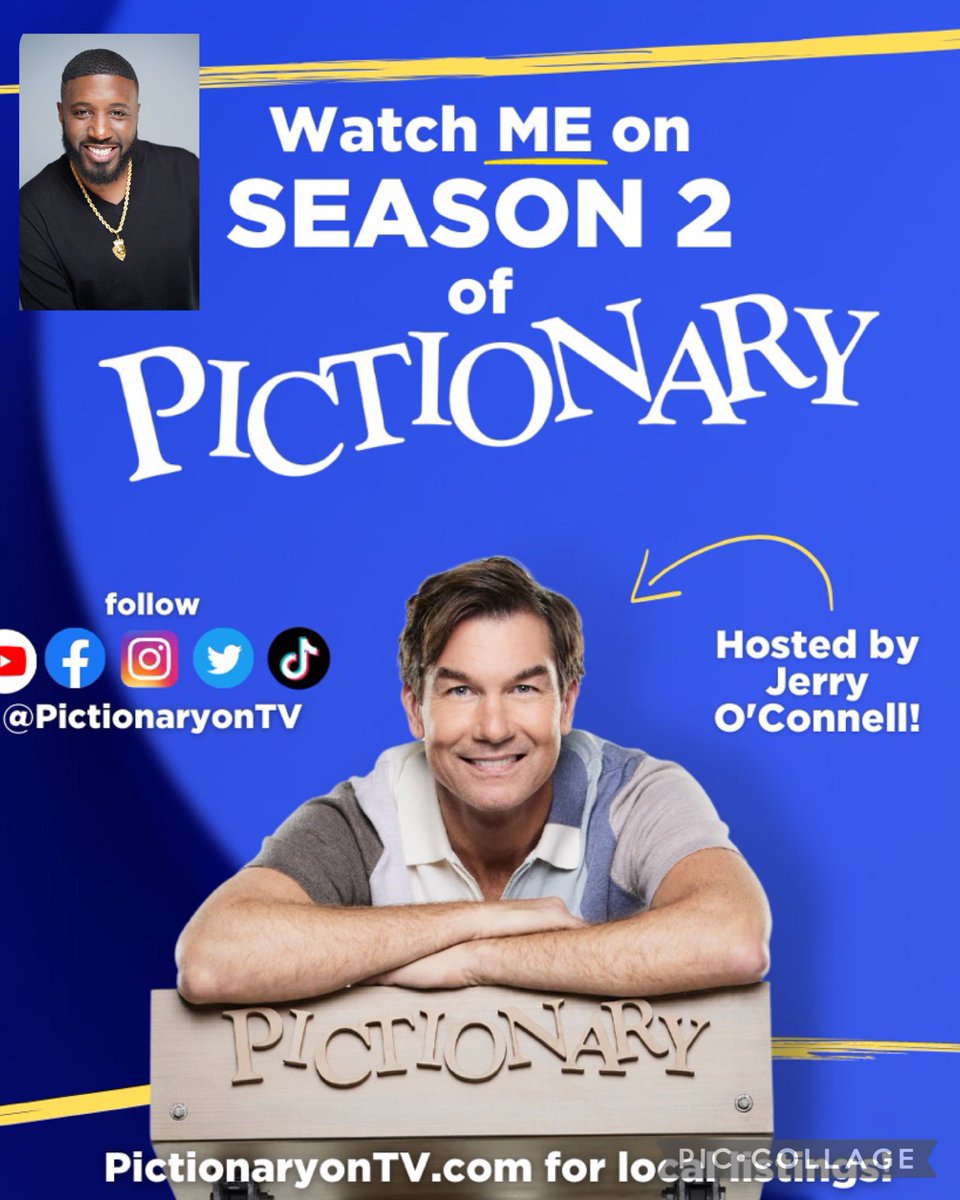 Septimiusmusic's tweet image. It’s PREMIERE WEEK for @Pictionaryontv hosted by #JerryOConnell and I’m going to be on the show this season!!! They are also giving everyone at home the chance to play &amp;amp; win everyday. Tune in and be on the lookout for my episode. #pictionary #foxfirstrun