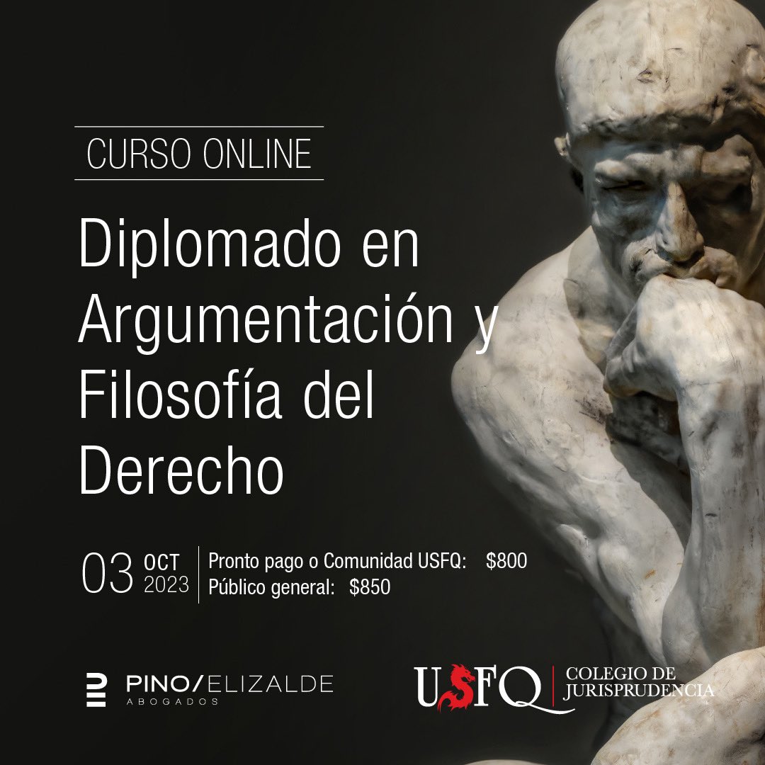 mmaldonadomunoz's tweet photo. Ya pueden inscribirse en nuestro “Diplomado en Argumentación y Filosofía del Derecho”. En este hilo encontrarán un resumen de materias y docentes. Al final, también el link para inscripciones. 🧵 https://t.co/ESKkOo46at
