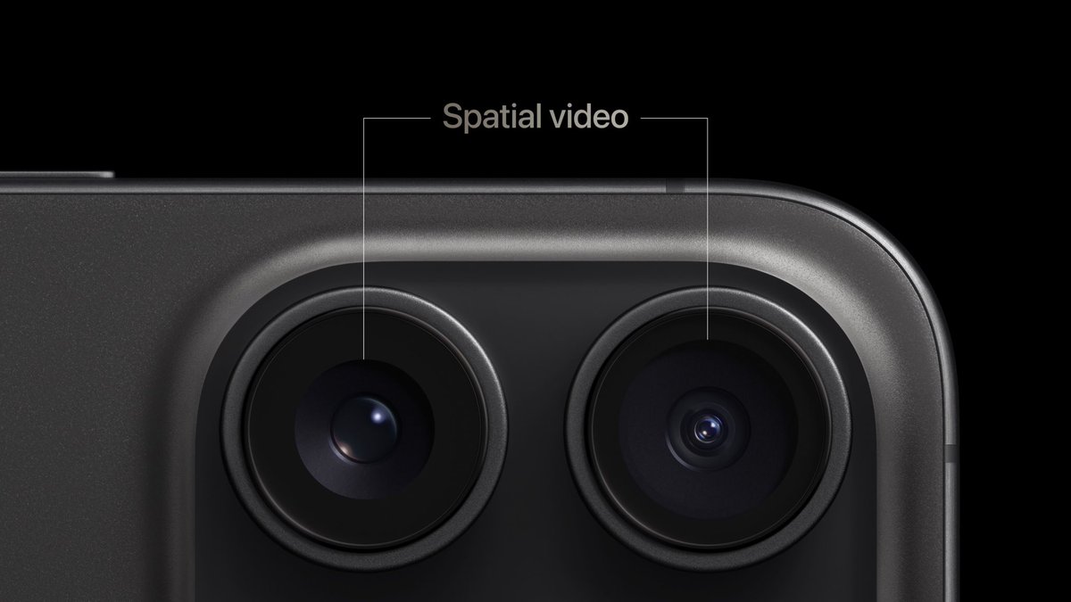iPhone 15 Pro can take Spatial Video for the Apple Vision Pro! #AppleEvent