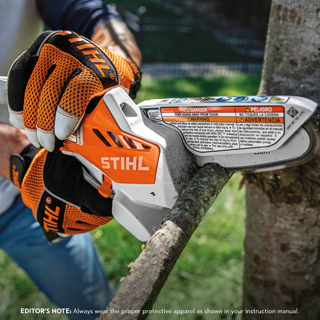 STIHLUSA's tweet photo. The #STIHL GTA 26 is no ordinary garden #pruner—it's a game-changer with powerful precision that will have you effortlessly cutting stacks on stacks like a pro! #RealSTIHL https://t.co/tB6GuYtlD7