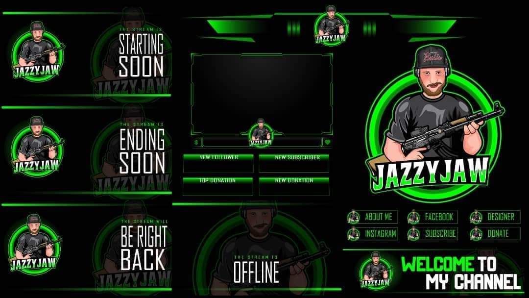 Haelygrey35's tweet photo. 40% discount on full package.include everything required for streaming.
1)Logo $30 
2)Starting soon$20
3)Ending soon $20
4)BRB $20
5)Offline $15
6)Top bar $20
7)Panels $4 per panel
8)Alerts $4 per 
9)Transitions $20
10)Banner $15
Whole package would be $130 animated custom $90 https://t.co/crE9kSLDRP