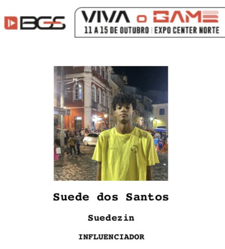 suedezin's tweet photo. É com uma imensa felicidade que venho anunciar que ganhei o ingresso de influenciador na BGS, é um sonho meu poder participar desde que comecei a produzir e agora tenho essa chance de realizar (+)

RT= VAO AJUDAR MUITO ! https://t.co/iDsYUA4AvX