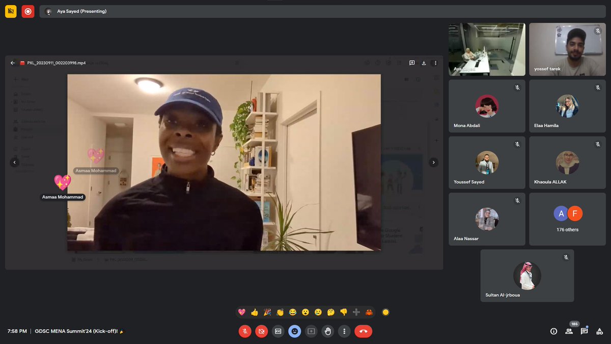 Sultanaljrboa's tweet image. GDSC MENA Summit&apos;24 🔥

#Google #GDSCMENA #GoogleDeveloperStudentClubs #DeveloperStudentClubs