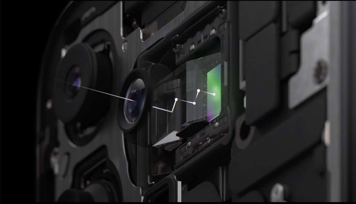 TechMinotaur's tweet photo. Most Advanced Camera technology in the Market #AppleEvent https://t.co/QoGBA9STDa
