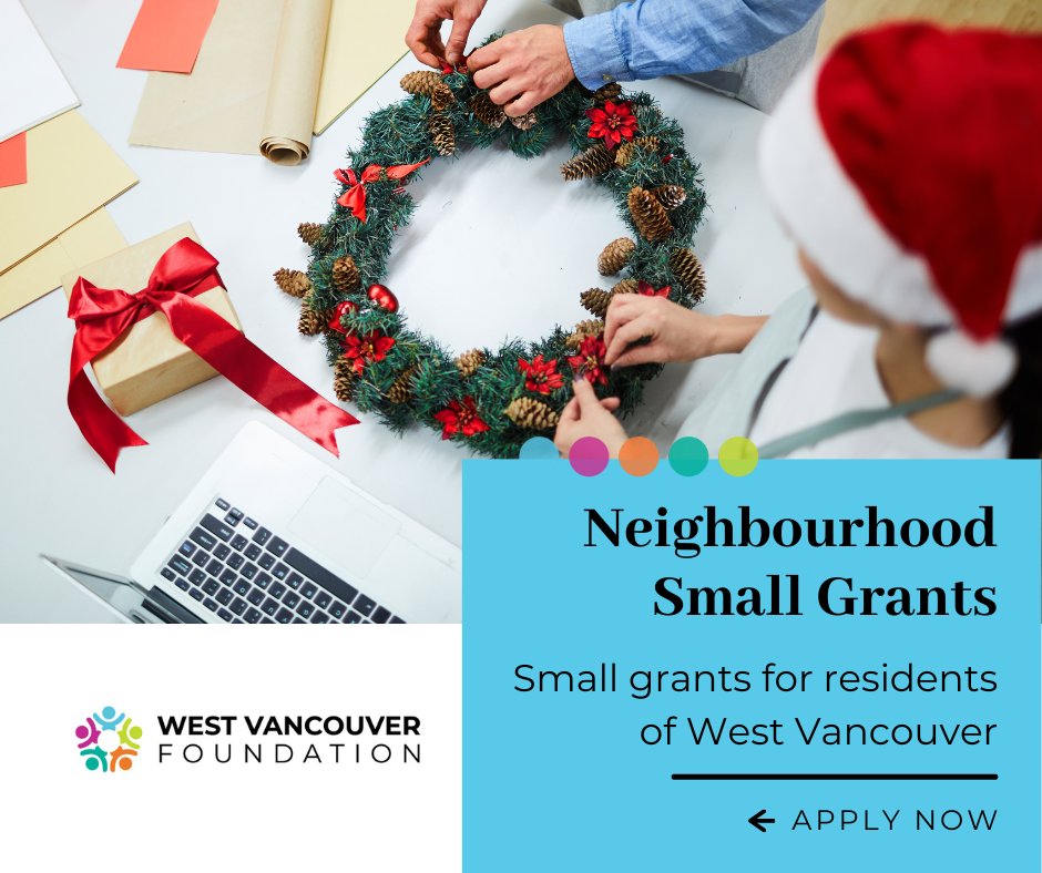 Now that the weather is cooling off, its time to think of community building ideas that you can take inside. We have funding available for a few more Neighbourhood Small Grant projects this year, up to $500 for West Van residents.

westvanfoundation.ca/NSG_Stories

#Community  #Grants