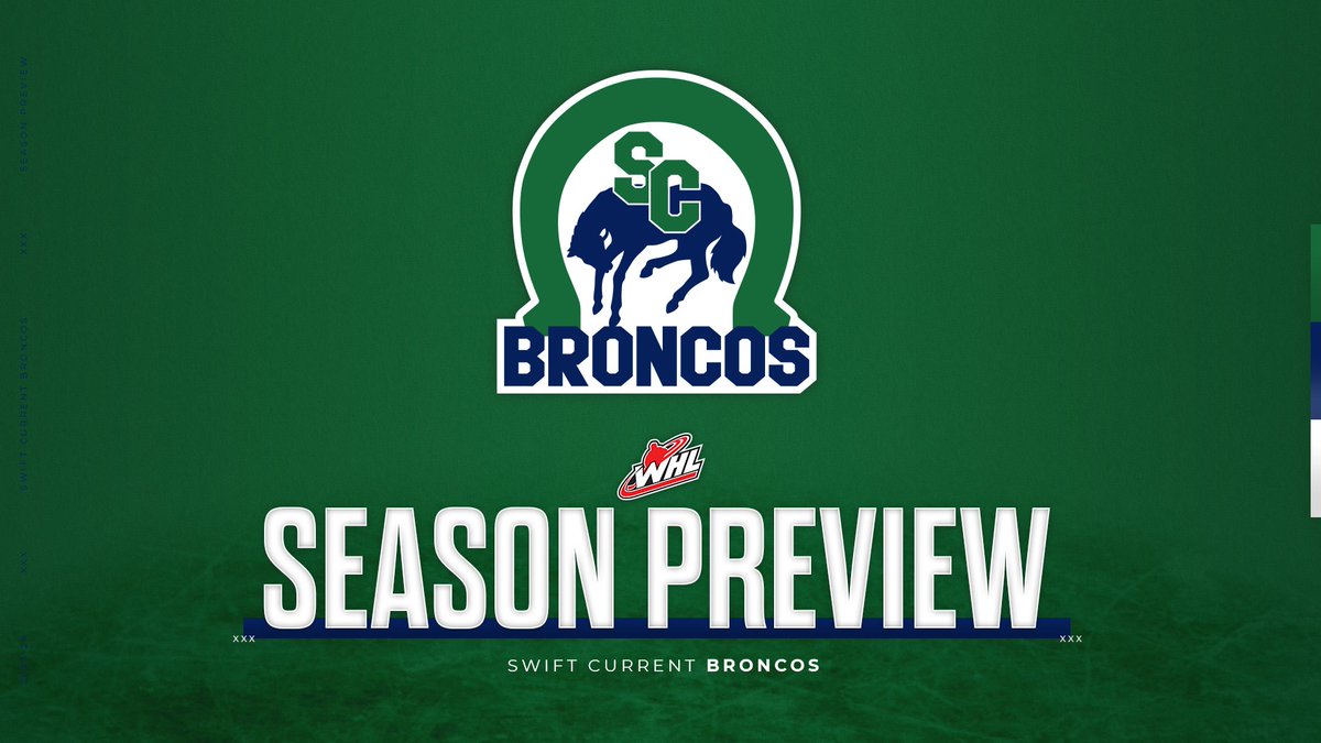 Western Hockey League (@thewhl) on Twitter photo The 2023-24 WHL Regular Season begins September 22 and we're previewing the season for all 22 Clubs.
Our series continues with the <a href="/SCBroncos/">Swift Current Broncos</a>!
📰 | tinyurl.com/yc296hcj The 2023-24 WHL Regular Season begins September 22 and we're previewing the season for all 22 Clubs.
Our series continues with the <a href="/SCBroncos/">Swift Current Broncos</a>!
📰 | tinyurl.com/yc296hcj