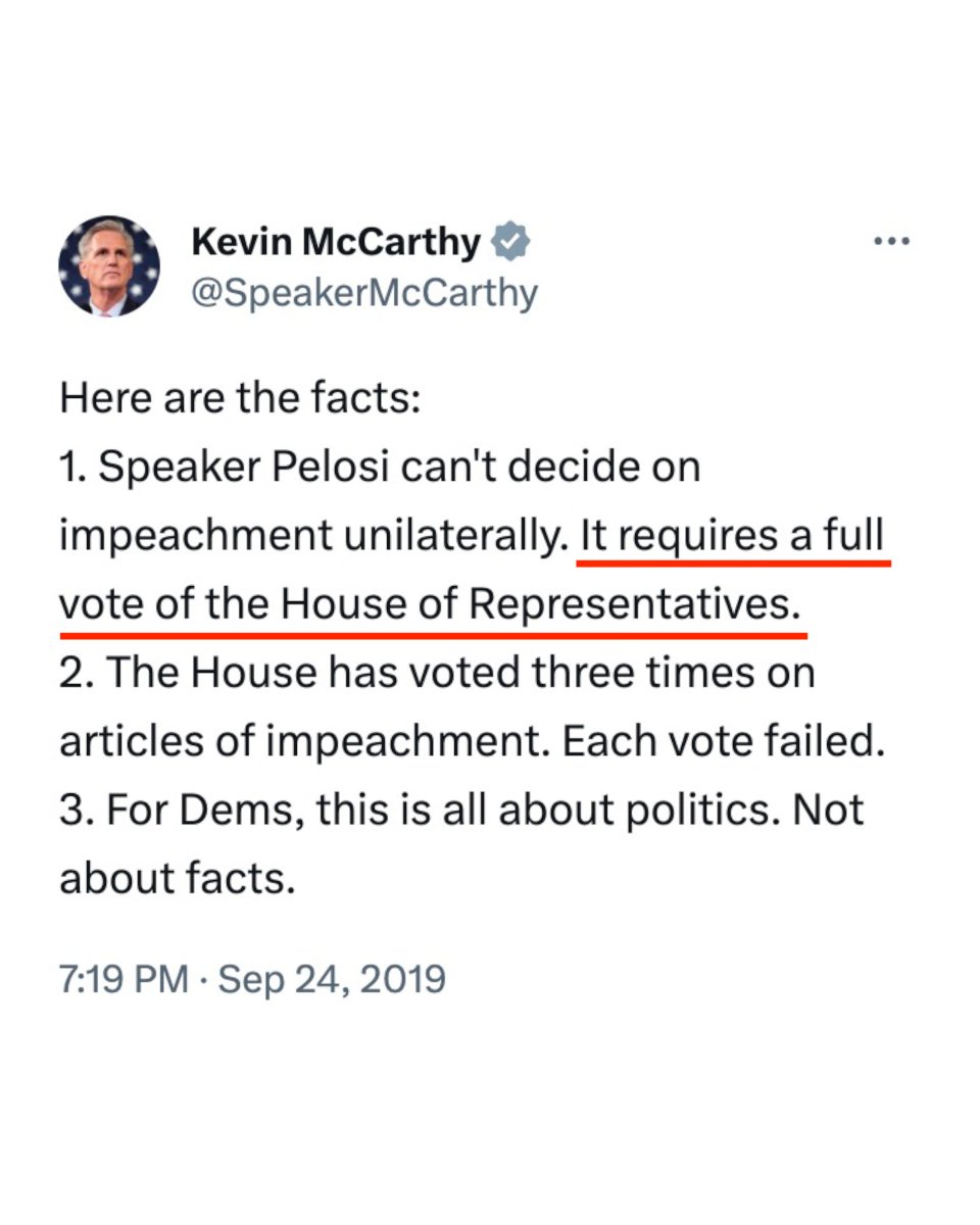TheDemocrats's tweet photo. Kevin McCarthy in 2019 vs. 2023. https://t.co/7m1dglhspN