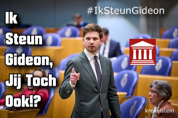 krekelstein3's tweet photo. Ik steun @GideonvMeijeren, jij toch ook!? #IkSteunGideon https://t.co/82ipaXNPdF