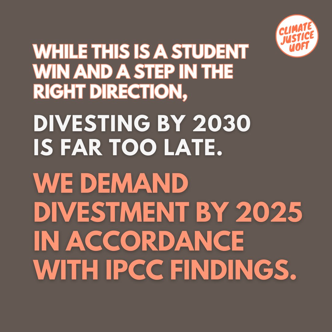 Climate Justice UofT tweet media