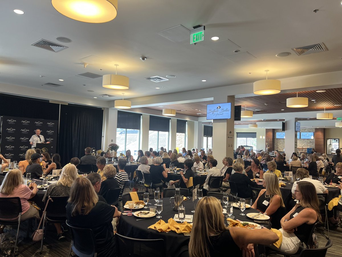 CUBuffaloBelles's tweet photo. Reflecting on last week’s luncheon and looking forward to seeing all the Belles tomorrow! #GoBuffs https://t.co/RGFyPxhLgd