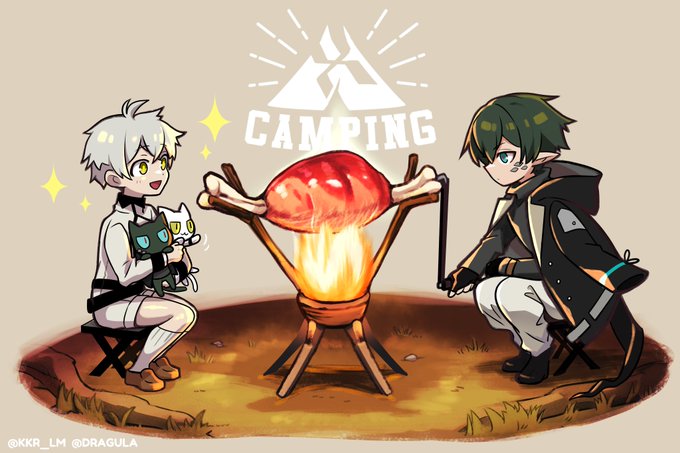 「campfire」 illustration images(Latest)｜3pages