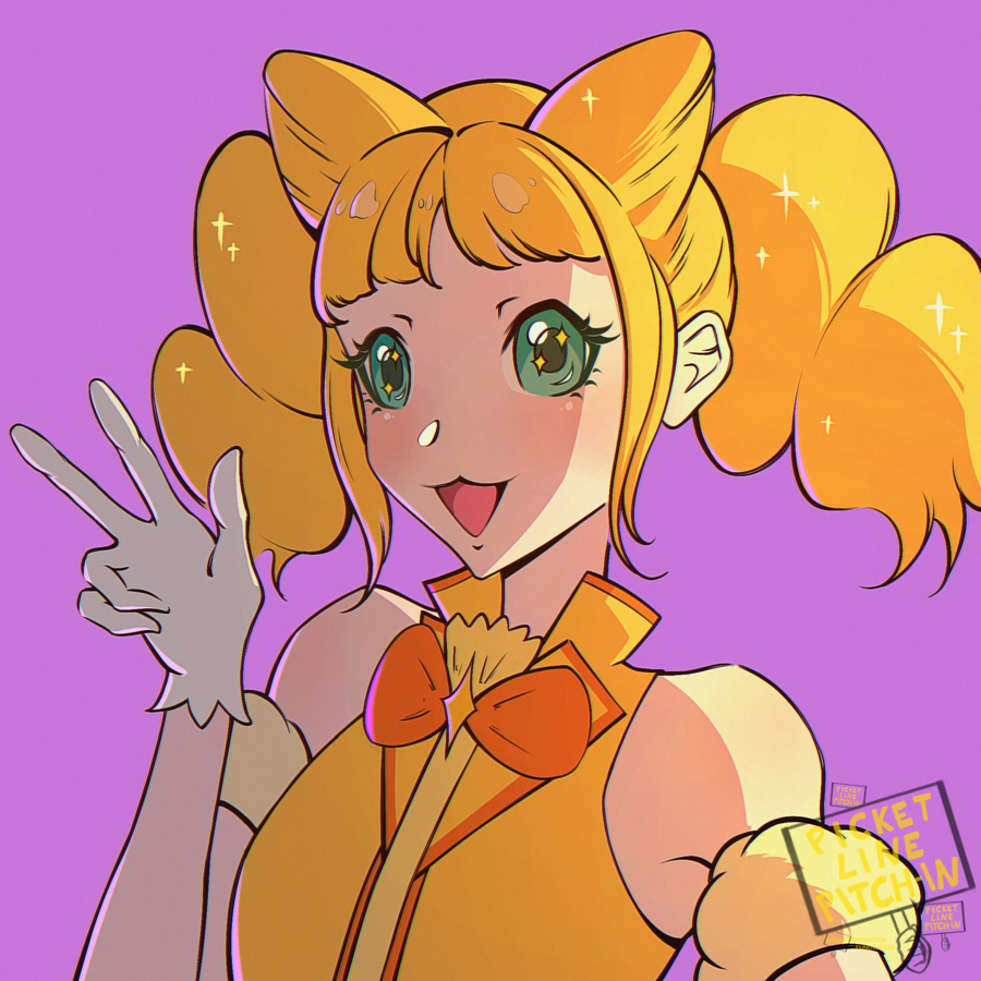 Fanart4Donation's tweet photo. Thanks to KunaKitsune  for the donation, who requested Cure Sparkle from Healin' Good Pretty Cure with expression H4 from the Emotion Challenge! Drawn by Lychee (@lycheesan_art)

Thank you so much for your support for the writers and actors on strike! https://t.co/HzzkHbDgsS