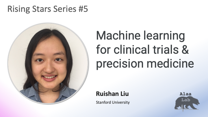 How can we use ML to optimize clinical trial designs & identify genetic biomarkers for precision oncology? 

Watch this talk by @ruishanzliu from @StanfordDBDS as she discusses her work on ML for clinical trials & precision medicine.

youtube.com/watch?v=0dt3S2…