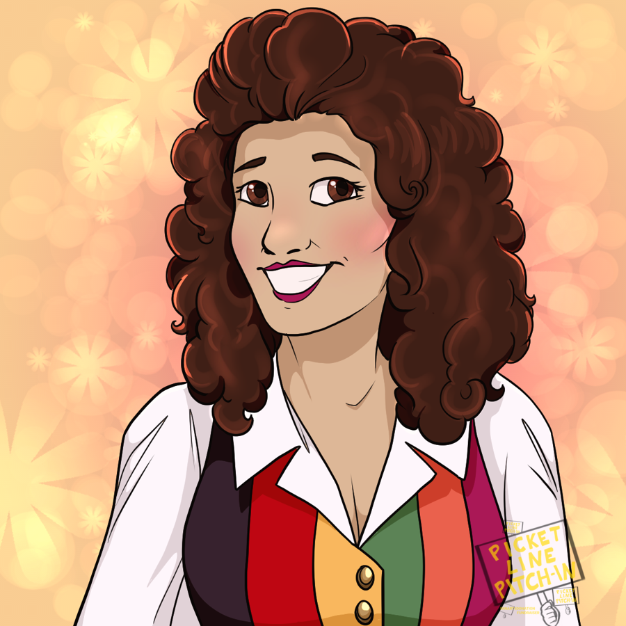 Fanart4Donation's tweet photo. Thanks to Clark for the donation, who requested Fran Frin from The Nanny with expression H4 from the Emotion Challenge!  Drawn by Esse (@Artistic_Vilkas)

Thank you so much for your support for the writers and actors on strike! https://t.co/VEa43wA3BB