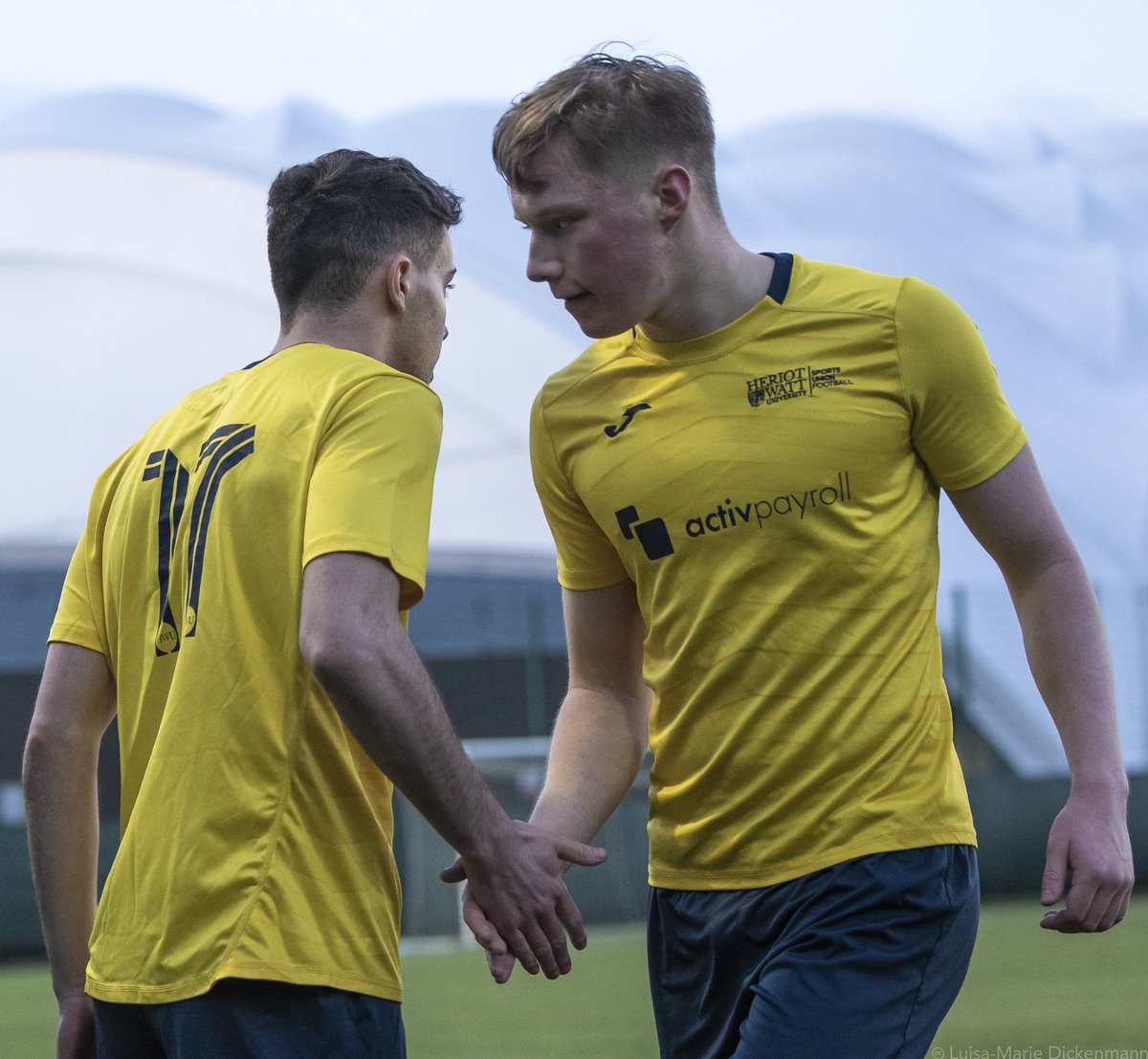 hwufc's tweet photo. NEW SIGNING 📝

We're delighted to announce the signing of talented young defender, Ross Pollock.

Ross joins our Scholarship Programme as a football scholar. He made his debut on sat and was outstanding.

Big thanks to all @CPFC1926.

Welcome to the HWUFC, Ross 🔵🟡 https://t.co/tbIl76Rcw4