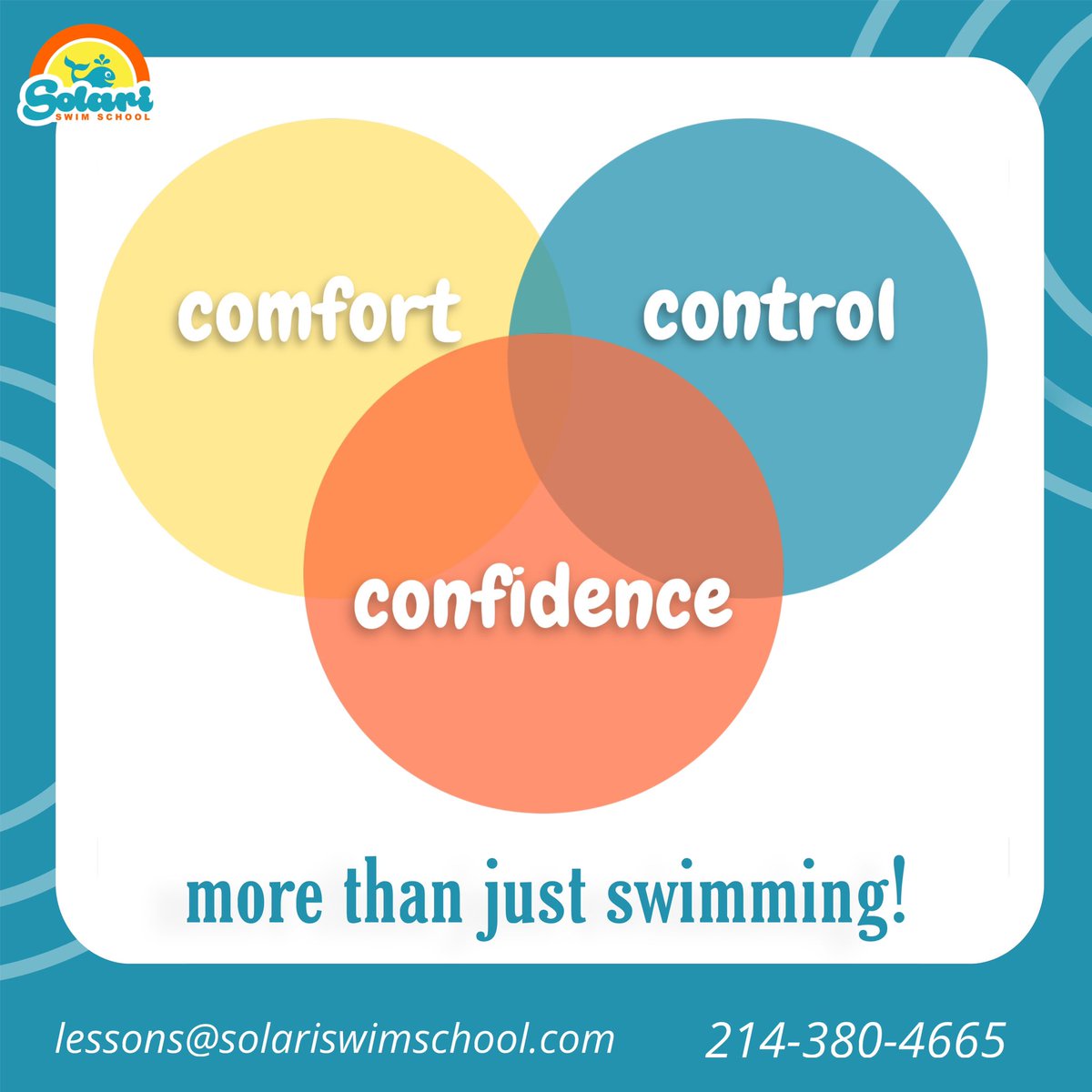 We teach more than just swimming!