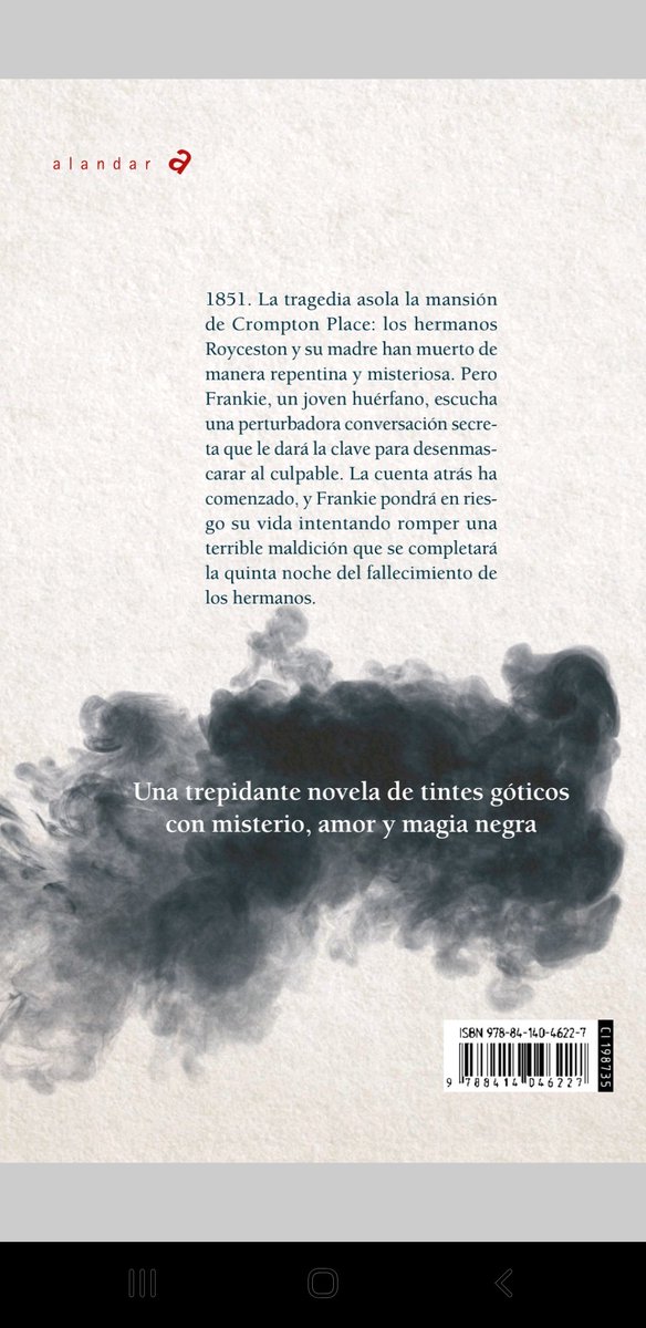 MercedesOlivet's tweet photo. Mi nueva novela juvenil: La quinta noche. Publicada por Edelvives
"Novela gótica con tintes esotéricos y fantasmagóricos" y, además, finalista del Premio Alandar 2023. https://t.co/FoaIYiYNRM