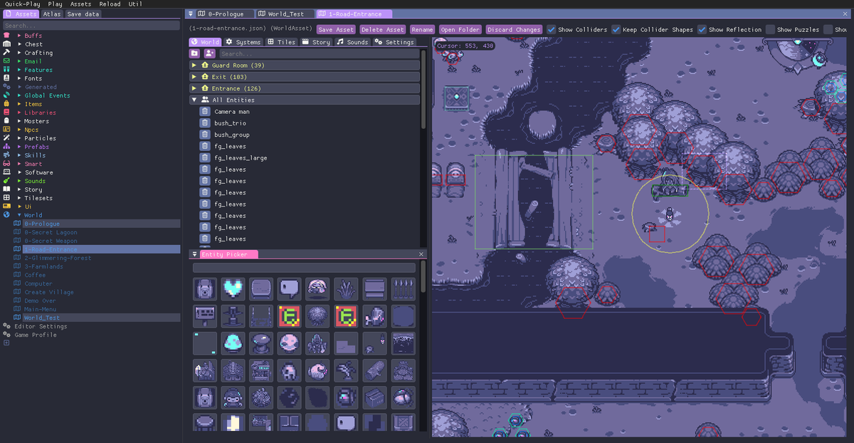 isainstars's tweet image. I haven't properly announced this before, but given the light of today's events, here we go: my game engine is ✨open source✨
if you're ever feeling experimental or just want to dive in a lot of nerdy code: github.com/isadorasophia/…
it's fun and it's free and it's dotnet 7!!!