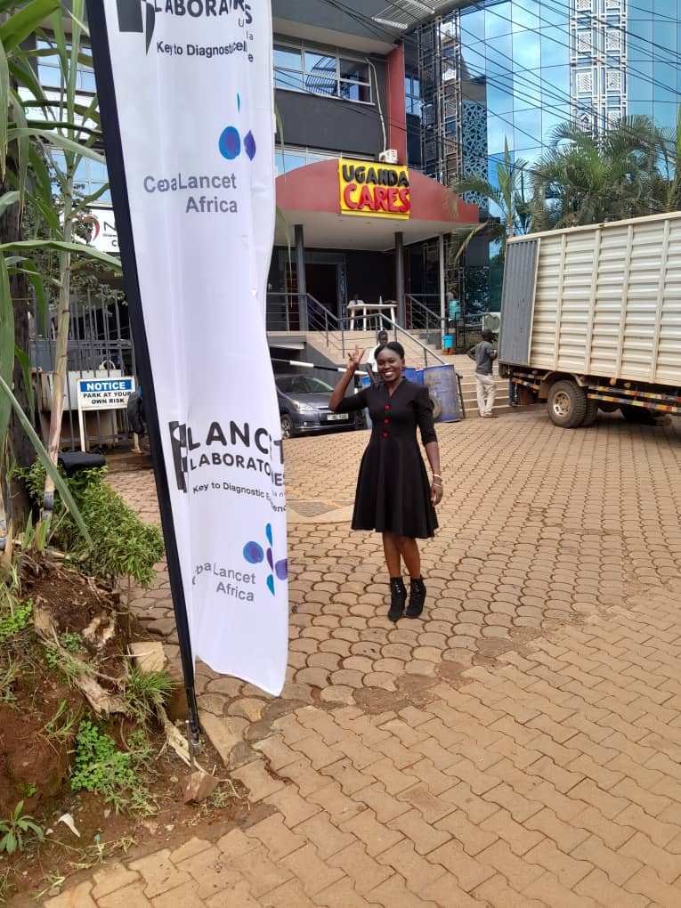 Lancet Lab -  Kira branch is on Uganda Cares building on Kira Road as you slope  from kamwokya towards Mulago- wandegeya. 
All lab tests are available for you. 
Pass by, we will serve you. 
#knowyourhealth.