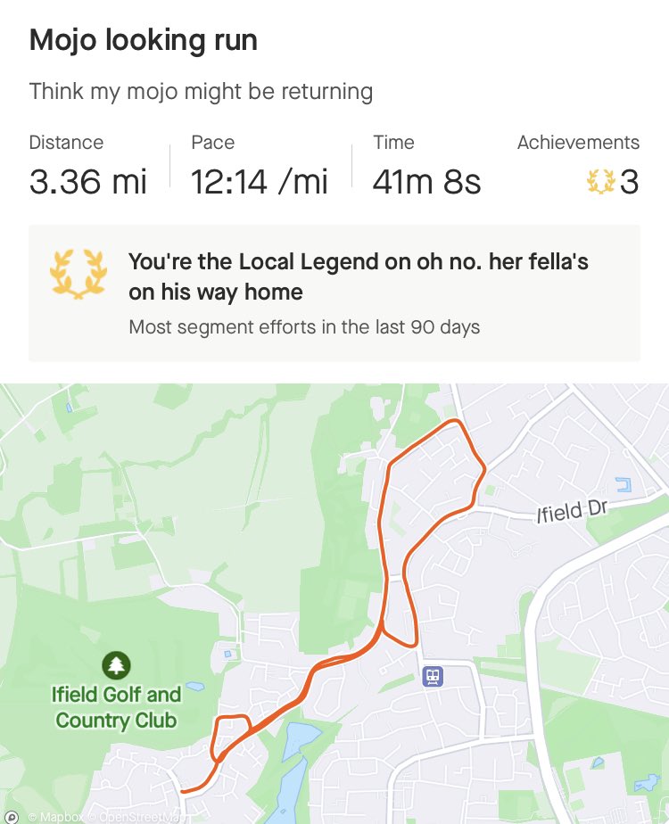 mysonisno1's tweet image. 2 good things happened today, firstly the car passed its MOT with NO advisories and 2nd I seem to have found my mojo, lovely solo run tonight and a walk to school as no car #Flanci #TeachersRunClub #Brooks #running #mojohunting