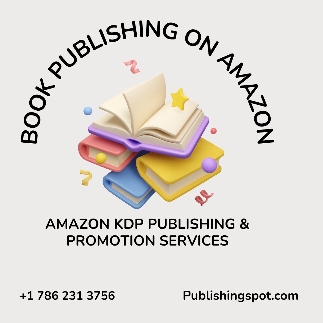SpotPublishing's tweet image. Are you ready to make your mark in the world of self-publishing and reach a global audience through Amazon Kindle Direct Publishing (KDP)? 
publishingspot.com/product-page/a… 
#amazonpublishing #kdppublishing #publishingservices