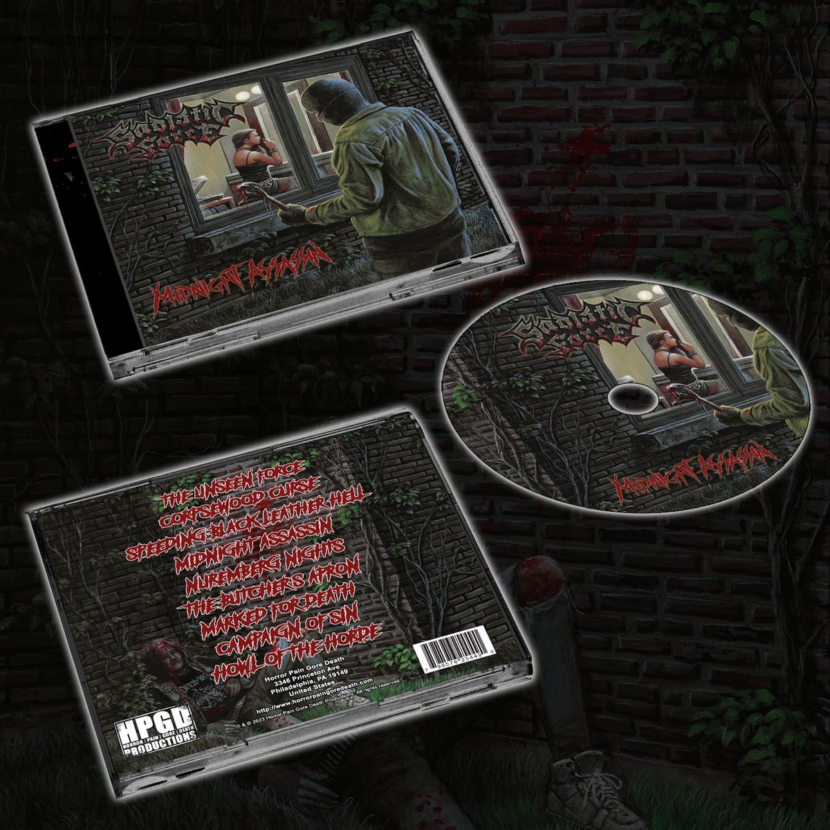 hpgd666's tweet photo. Up now for pre-order, coming Oct. 13th!
SADISTIC FORCE "Midnight Assassin"
Order at https://t.co/5lht1tgVYx
#sadisticforce #hpgd #horrorpaingoredeath #thrashmetal #speedmetal #blackmetal #venom #motorhead #midnight #bonehunter #speedwolf #bewitched @revdanwilson @dbmagazine https://t.co/TFLa5kbPV7