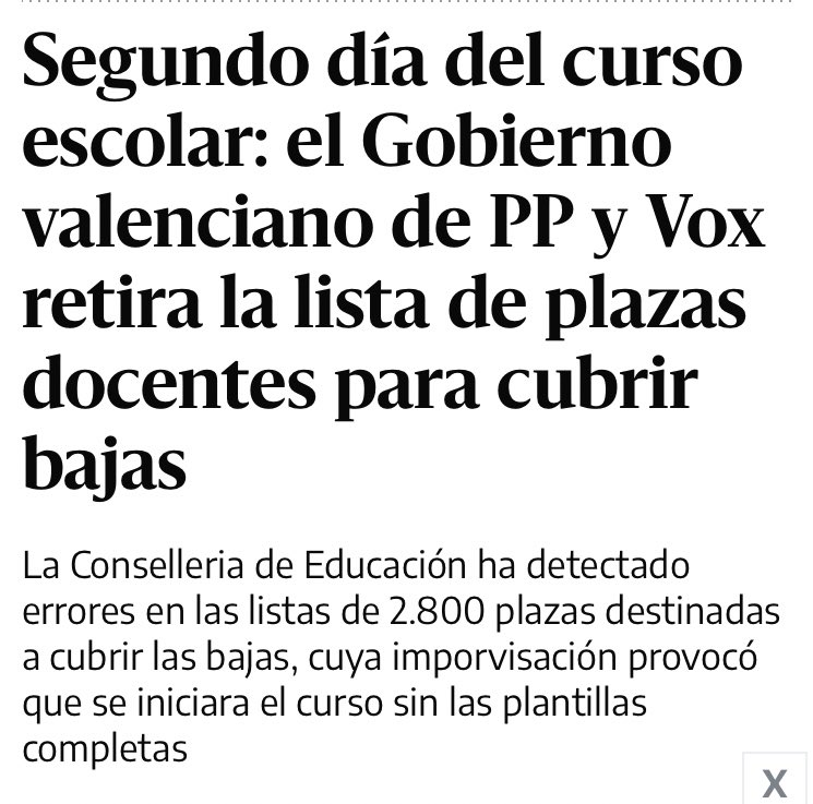 La nueva Conselleria de Educación de PP y VOX cubriéndose de gloria para empezar el nuevo curso escolar 💩 eldiario.es/comunitat-vale… #AsíNo @GVAeducacio