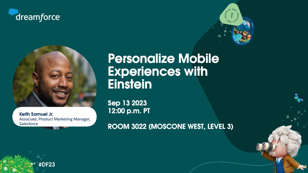 🚀 Ready to SUPERCHARGE Salesforce on mobile with AI? 📱💥

Join us and discover how to create a next-gen, personalized mobile experience powered by Einstein! 🤖✨

👉 Register Today: SFDC.CO/DF23_MobileAI
#SalesforceMobileAppPlus #MobileEinstein #DF23 #MobileAI 🚀📱