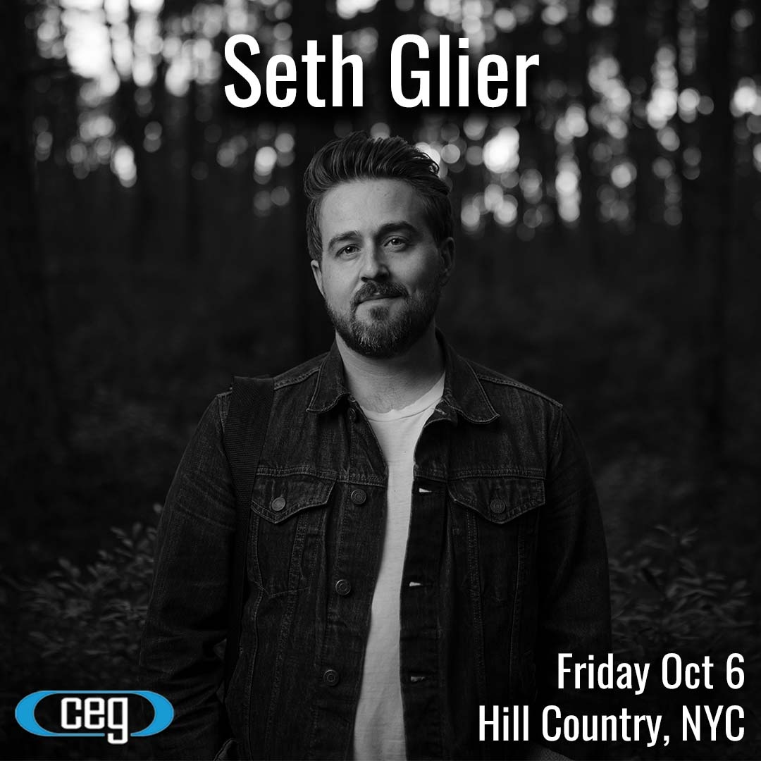 NYC's in for a treat on Friday 10/6! Grammy-nominated singer/songwriter <a href="/sethglier/">Seth Glier</a> is bringing the magic to @hillcountrylive2222. Grab your tickets at cegpresents.com.