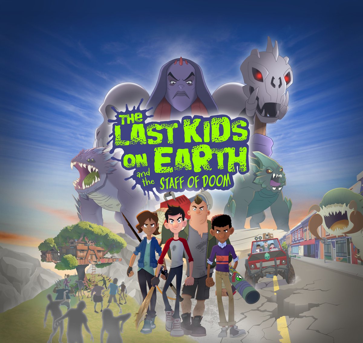 Happy National Video Game Day! 🎮🧟‍♂️ Have you played 'The Last Kids on Earth and The Staff of Doom?' Join Jack and his friends in an epic, post-apocalyptic quest to save the world from zombie hordes and slime monsters! #TheLastKidsOnEarthAndTheStaffOfDoom