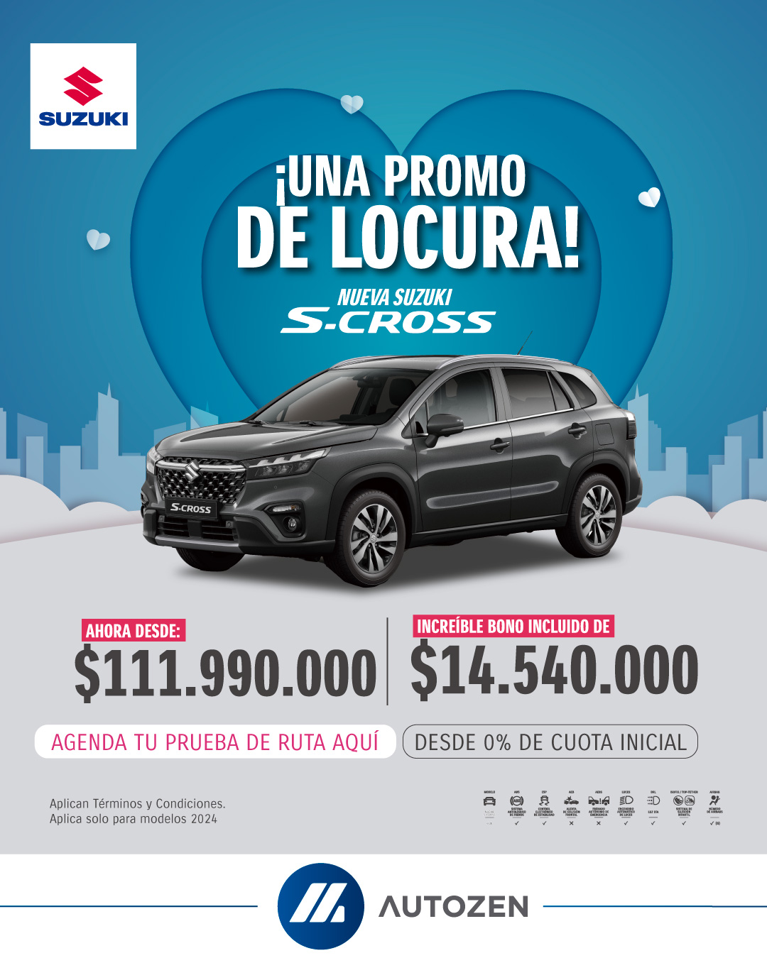 Precios Suzuki Vitara híbrido 2024 - Descubre las ofertas del