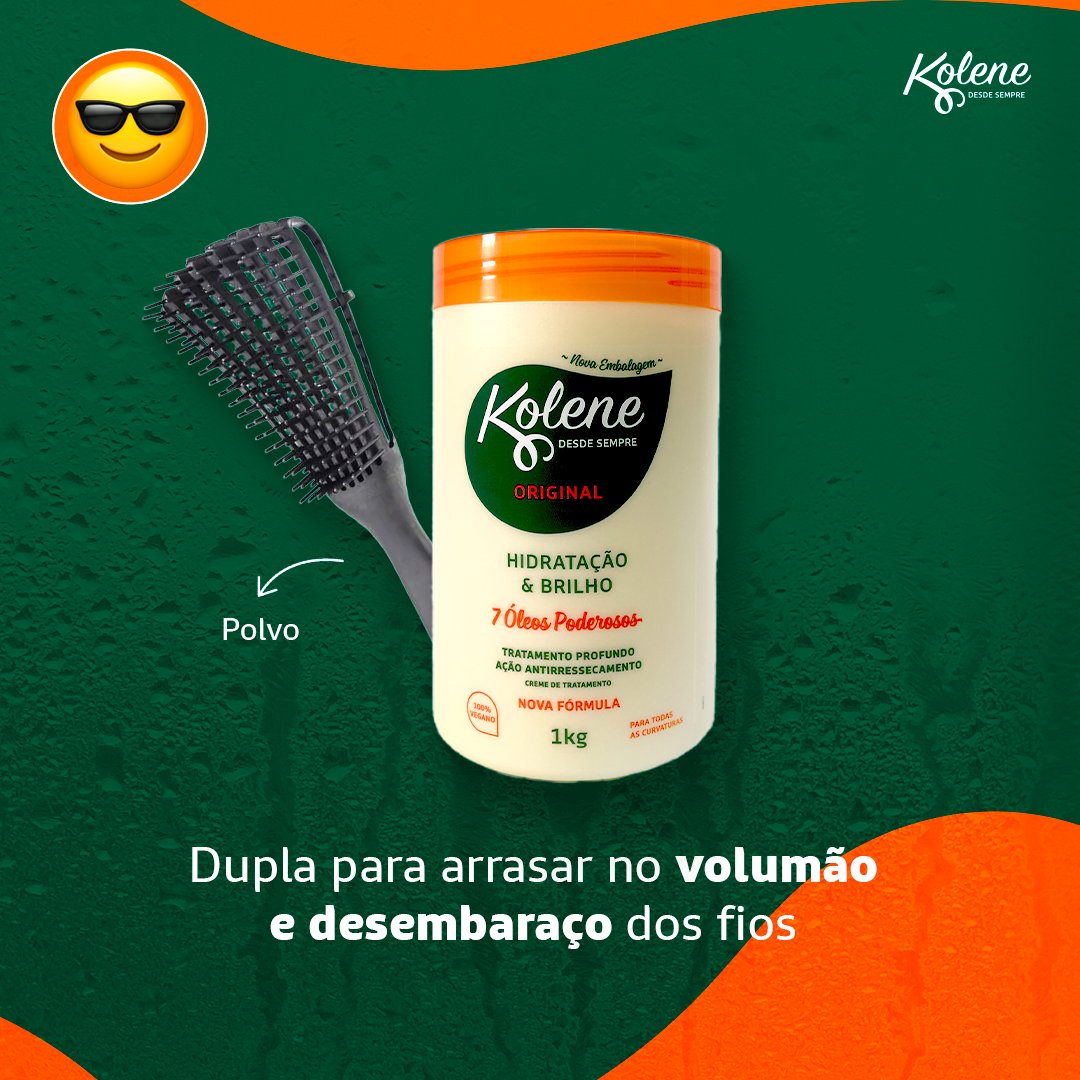 CabeloKolene's tweet photo. Estamos curiosos para descobrir qual a próxima finalização que você escolheu às cegas 😆

Conte aqui pra gente e assim que realizar marque o nosso @cabelokolene e a #finalizandocomKolene para conferimos tudo 🧡

#Kolene #KoleneDesdeSempreCuidaComoaGente #CabeloKoleneSim https://t.co/YHZeVvkMFk