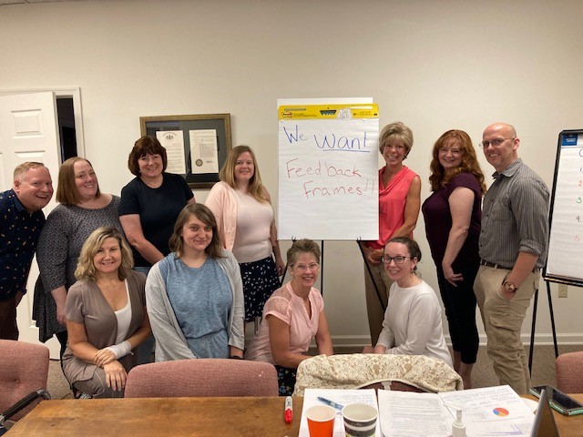 PAForward5's tweet photo. We had a great PA Forward Steering Committee Meeting today at Headquarters! We discussed assessment and evaluation. The topic of Feedback Frames came up and we are interested in testing it out.
#FeedbackFrames https://t.co/QbMTWFiPto