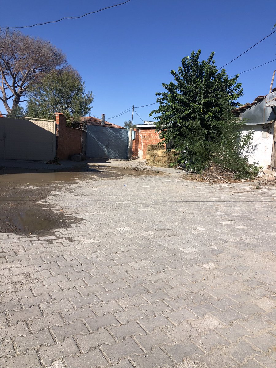 Bergama Ayaskent mah.si Hacı Arap Sokağı no;5 önünde su patlağı vardır.