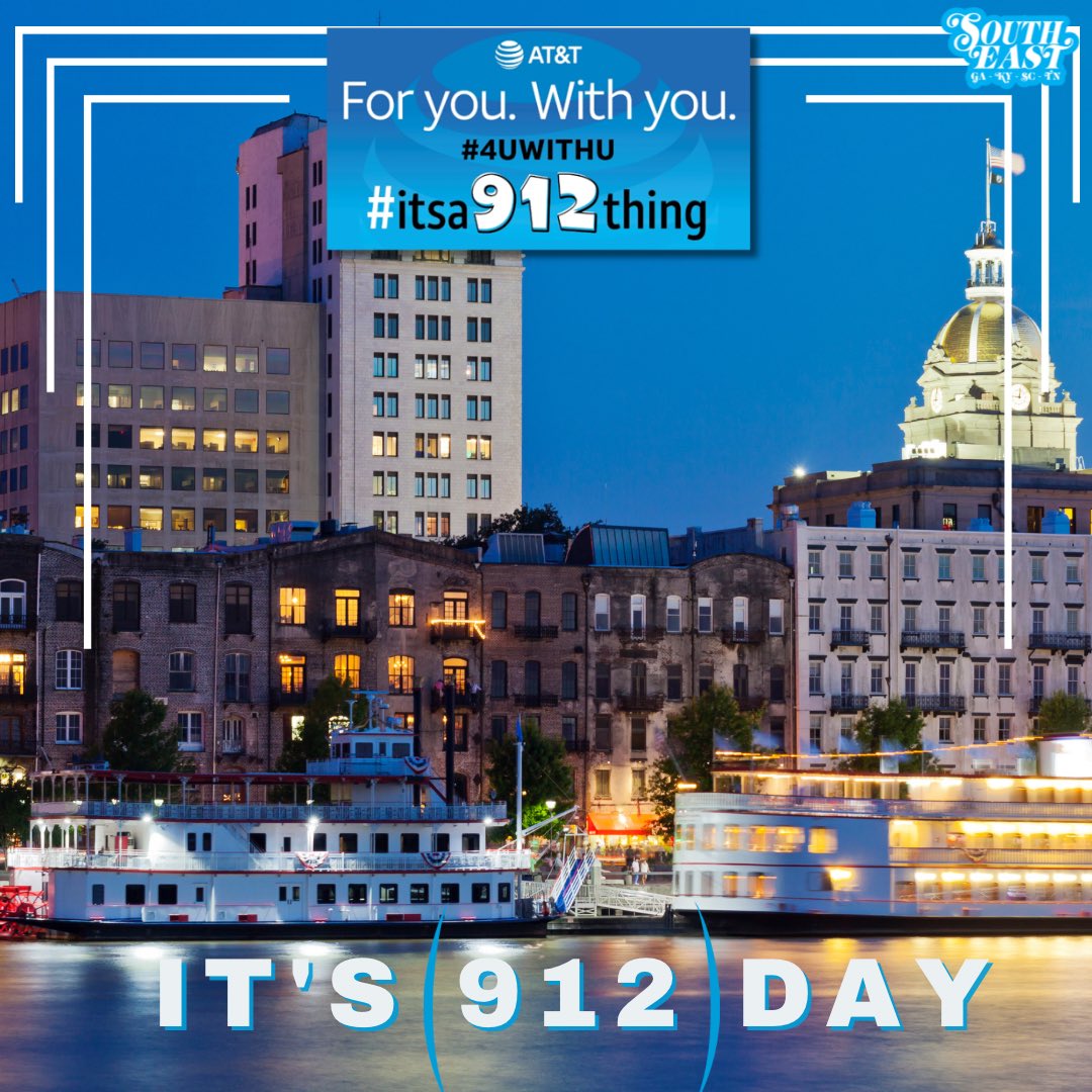Happy 912 Day to the heartbeat of Savannah, GA, where the moss-draped oaks meet the warmest smiles! 🌿🌞 Let's celebrate the rich culture, vibrant community, and beautiful landscapes that make the 912 area truly special. 🎉🍑 #912Day #ItsA912Thing #SESfam #SoutheastStates