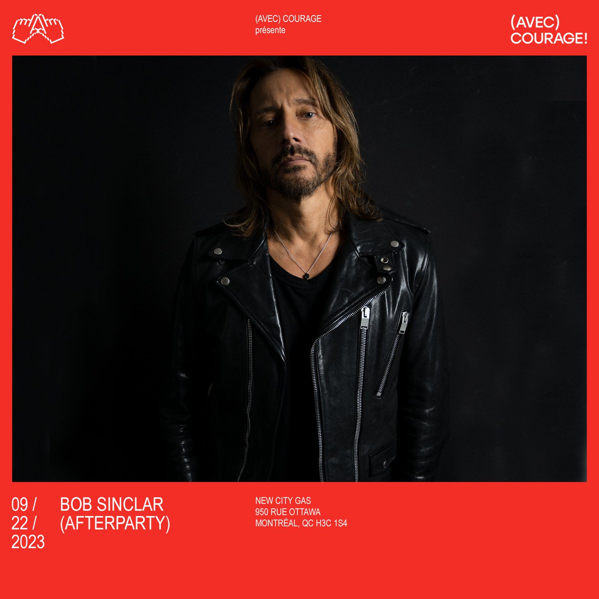 (Avec) Courage (@couragemesamis) on Twitter photo (Annonce) avec.courage.world — <a href="/bobsinclar/">Bob Sinclar</a> pour un afterparty OfF @PiknicMTL ce 22 septembre 🚨 (Annonce) avec.courage.world — <a href="/bobsinclar/">Bob Sinclar</a> pour un afterparty OfF @PiknicMTL ce 22 septembre 🚨