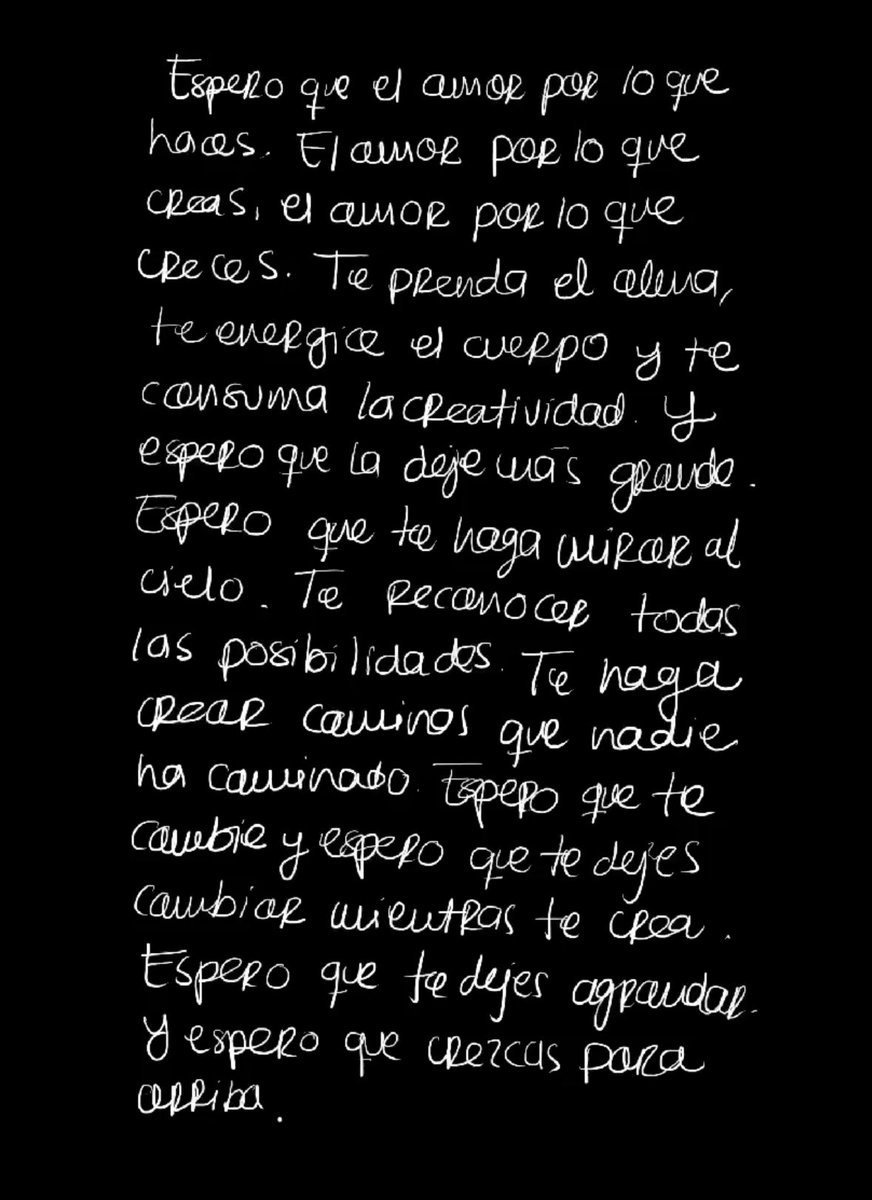 isagarciaco's tweet photo. Espero que el amor por lo que haces: https://t.co/CglRB7dUyr