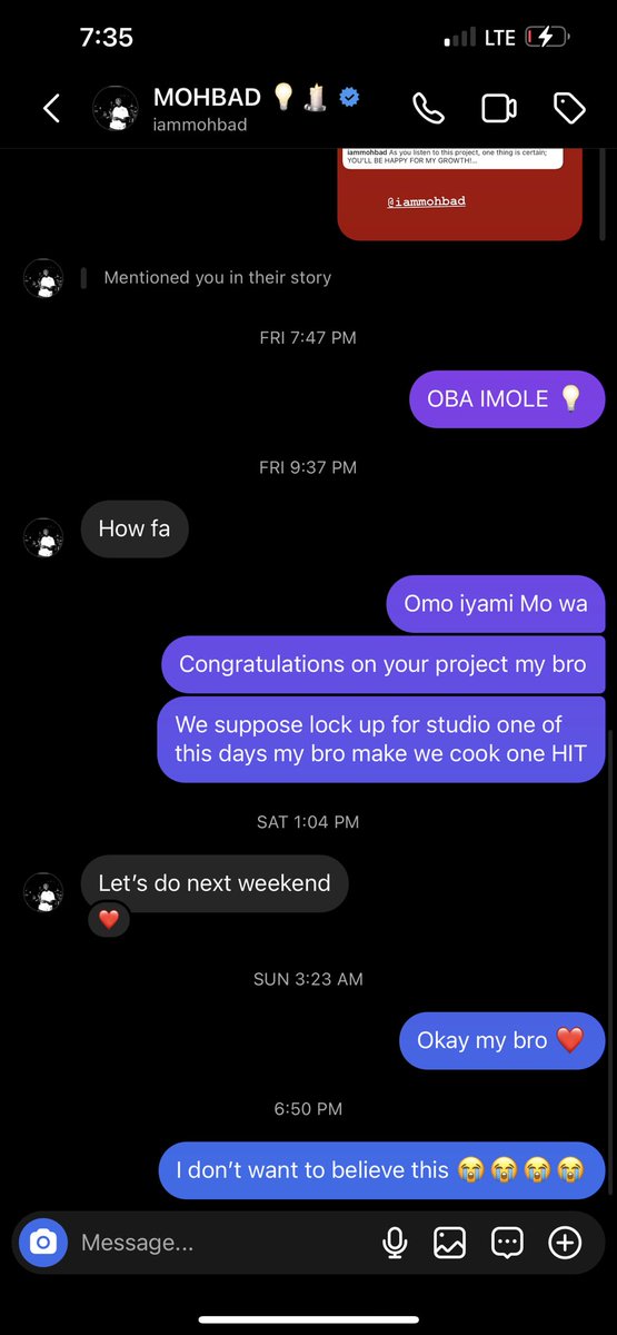 Officialtiblaze's tweet photo. We was supposed to link this weekend mehnn, death is bitter , my body just Dey cold 😭😭😭 https://t.co/qN1r38o5V5
