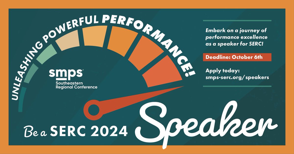 Call for Speakers at SMPS SERC 2024 is now open! If you or someone you know is a leader in the AEC industry &amp; would like to share your knowledge &amp; ideas with others, click the link below to sign up. Applications due by Oct 6. Apply now: lnkd.in/drTcKNhi