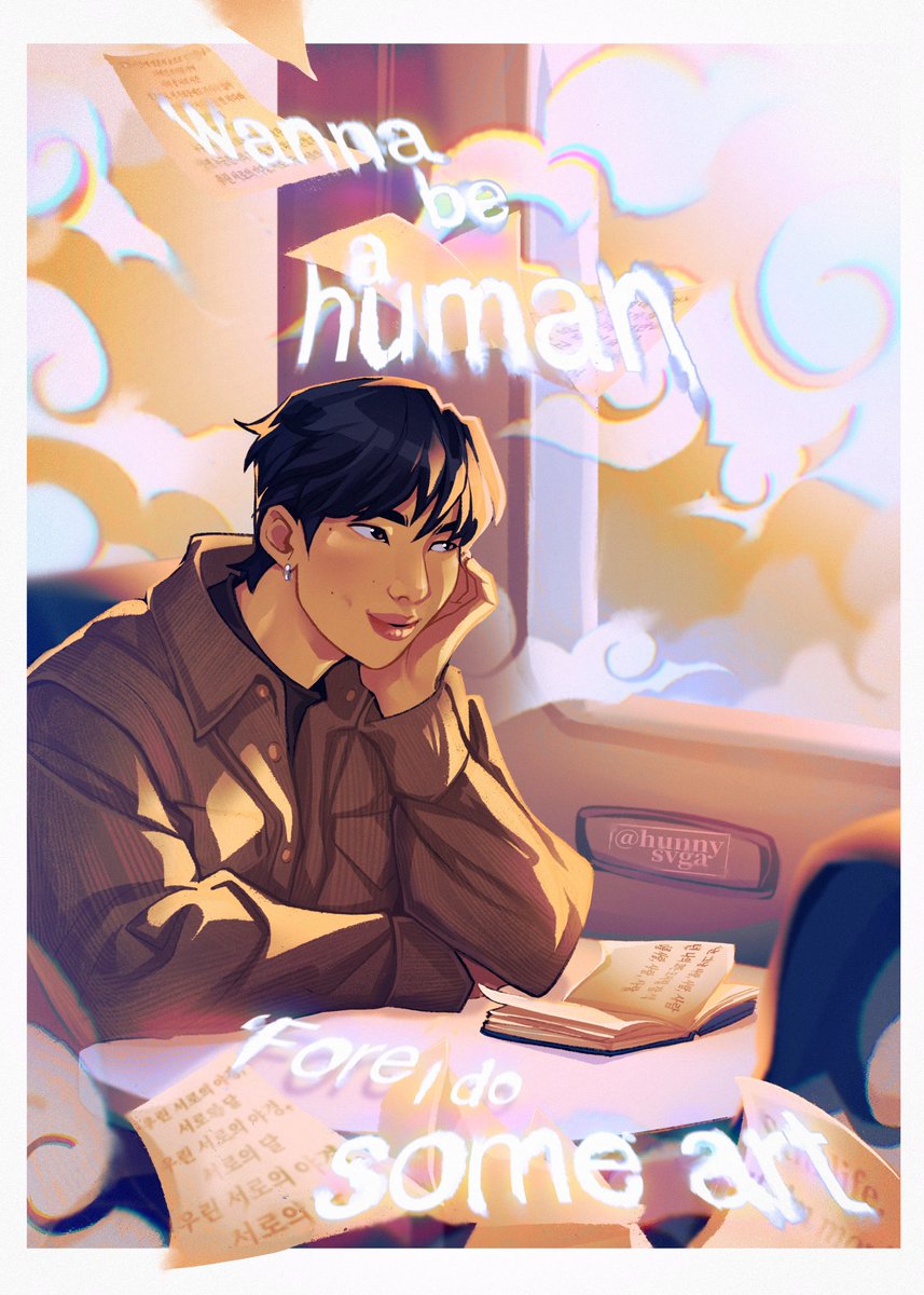 Happy birthday to our eternal poet 🩵📝 

#HappyBirthdayNamjoon #NamjoonDay #btsfanart