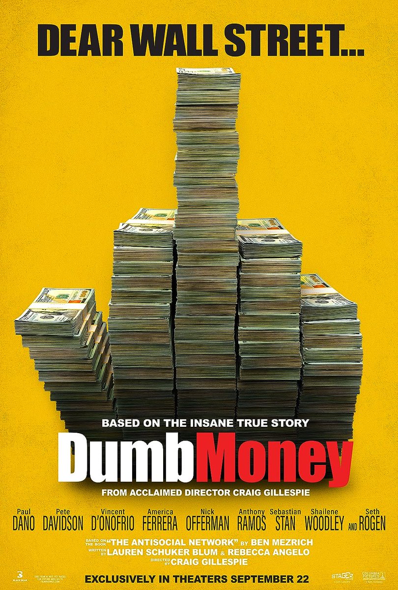CEOAdam's tweet image. AMC's millions of shareholders are going to find the new movie Dumb Money opening September 15 to be utterly fascinating.  Sony and Columbia Pictures have set out to showcase the increasing stature and power of the retail investor -- through the lens of the extraordinary trading…