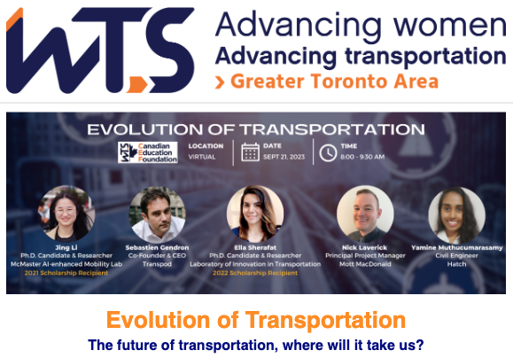 WTS_Toronto's tweet photo. Register now! ... Evolution of Transportation  https://t.co/atHezFmFKm https://t.co/pQh0G2tpK6