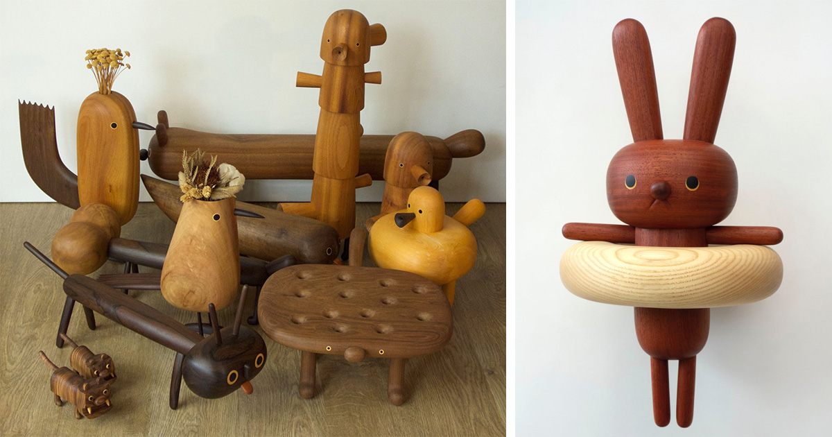 CastleFraming's tweet photo. It’s a Zoo in Here! A Diverse Cast of Whimsical Animals by Yen Jui-Lin Emerge From Wood https://t.co/iqFOxQ4Lei https://t.co/0QK6kcSvbh