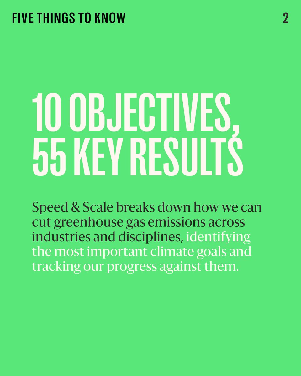 EmCollective's tweet image. [1/2] What steps can we take to address the climate crisis? In 2021, @johndoerr  published @speedandscale, an action plan for saving our planet—and humanity. It brings together insights and outlines a series of objectives to get us to net-zero. #climatesciencefair