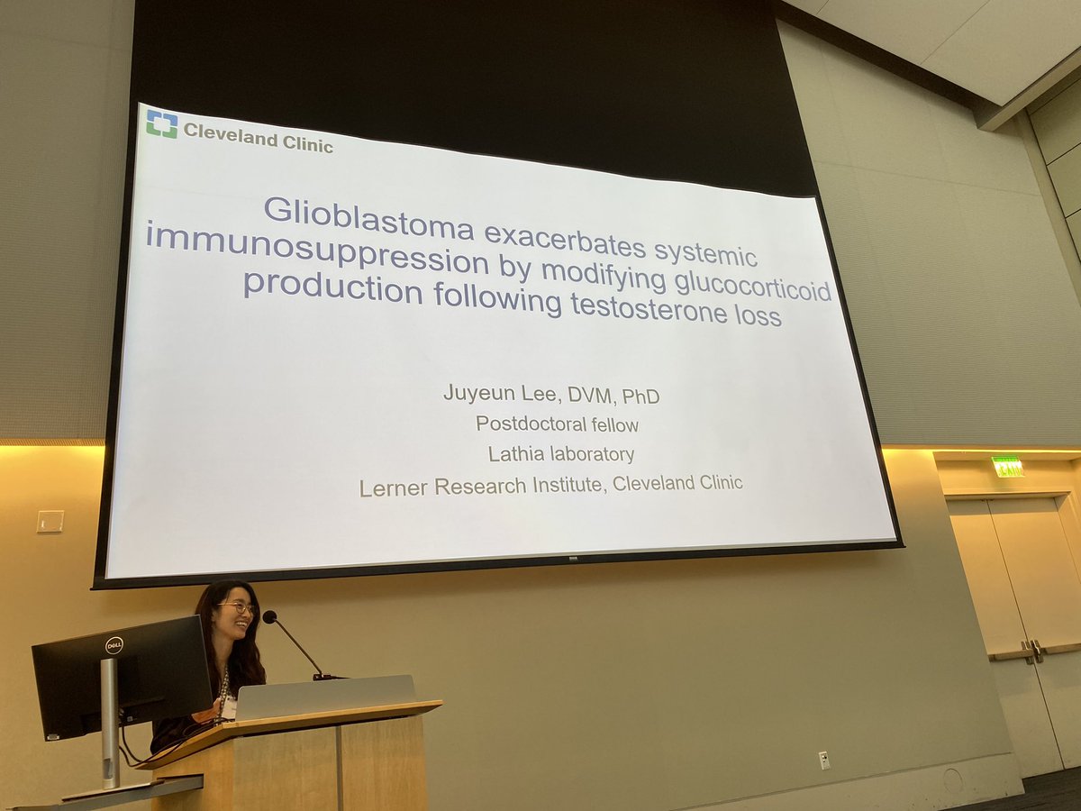 Justin Lathia, PhD π§ πΊπ½ (@justinlathia) on Twitter photo Great talk by our lab member <a href="/JuyeunLee31/">Juyeun Lee</a> on her new work on #SexDifferences in #GBM with testosterone functioning in an interesting manner π€ with help from <a href="/NimaSharifiMD/">Nima Sharifi</a> <a href="/AChakrabortyPhD/">Abhishek Chakraborty</a> - <a href="/caseccc/">Case Comp Cancer Ctr</a> Great talk by our lab member <a href="/JuyeunLee31/">Juyeun Lee</a> on her new work on #SexDifferences in #GBM with testosterone functioning in an interesting manner π€ with help from <a href="/NimaSharifiMD/">Nima Sharifi</a> <a href="/AChakrabortyPhD/">Abhishek Chakraborty</a> - <a href="/caseccc/">Case Comp Cancer Ctr</a>