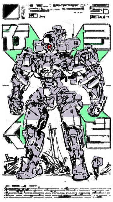 お疲れ様本の原稿描こ 