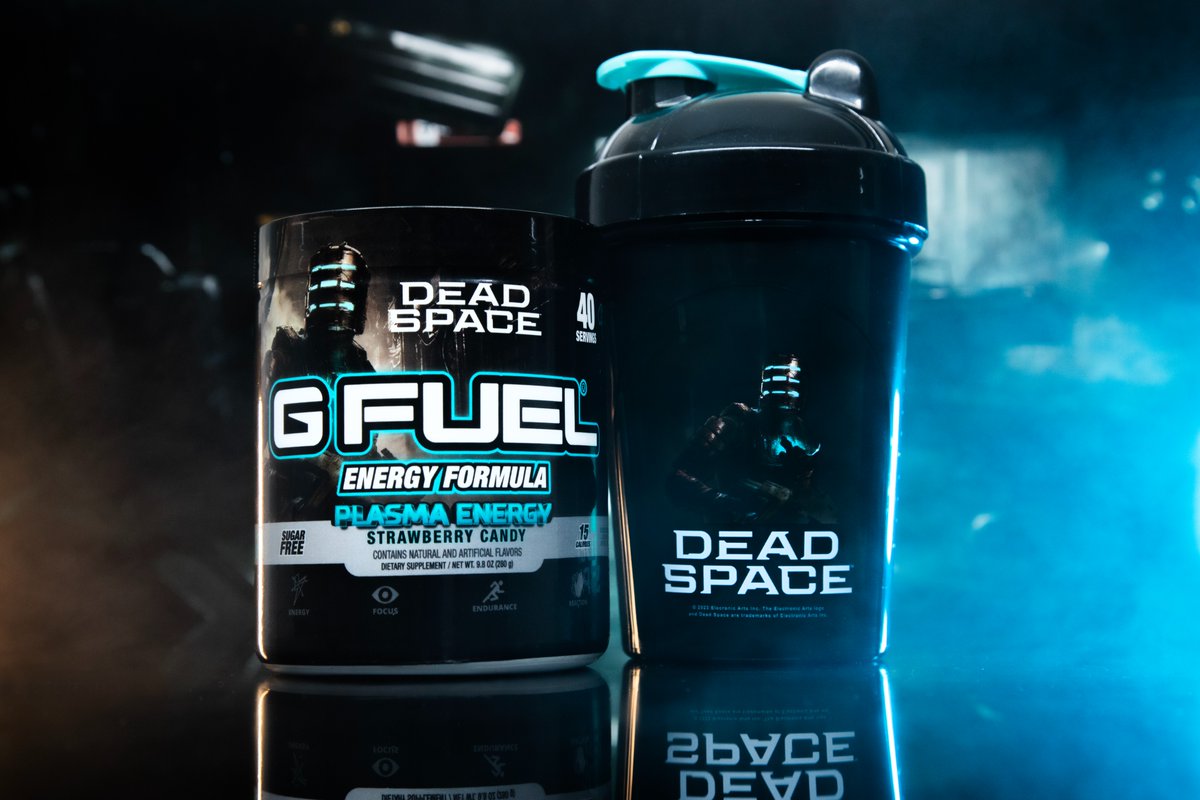 GFuelEnergy's tweet photo. 🖤 𝗥𝗧 + 𝗖𝗢𝗠𝗠𝗘𝗡𝗧 "💀" TO WIN A @deadspace x #GFUEL "𝗣𝗟𝗔𝗦𝗠𝗔 𝗘𝗡𝗘𝗥𝗚𝗬" BUNDLE! 2 winners picked tomorrow bc we just RESTOCKED a SUPER LIMITED BATCH of these babies!

🛒 𝗚𝗘𝗧 𝗬𝗢𝗨𝗥𝗦: https://t.co/JNCln6Q7qx https://t.co/pFLYTOM4Qe