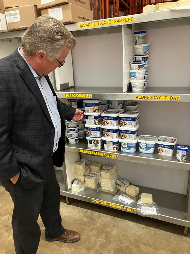 This morning I had a great tour of <a href="/ADL_PEI/">ADL_PEI</a>  in Summerside, #PEI! Since 1953, <a href="/ADL_PEI/">ADL_PEI</a>  has processed fresh milk from PEI farms to produce premium dairy products. Thank you to CEO Chad Mann, and CFO/Corporate Treasurer Gail Ellis for the tour! #CdnDairy #familyownedfarm <a href="/SenateCA/">Senate of Canada</a>
